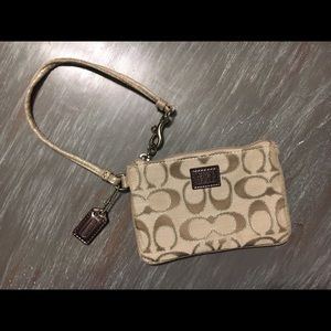 Coach wristlet